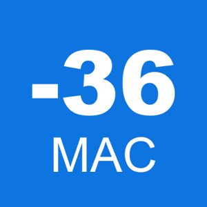 The error code -36 mac is a general file transfer error code that appears when there is an issue with the file being transferred