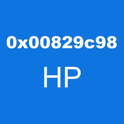 0x00829c98 HP