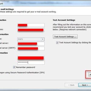 Manually configure server settings