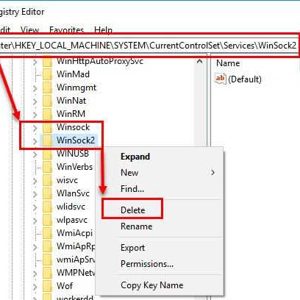 Windows Sockets Registry Entries Missing is an error that may indicate a corruption inside Windows Sockets (Winsock) registry entries. Winsock is a programming interface, which acts as a supporting program by managing the incoming and outgoing network requests. If Winsock is unable to process the requests, users will not be able to connect to the internet.