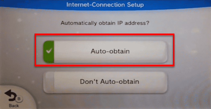 Change IP settings