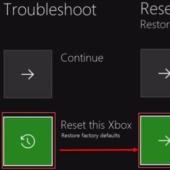 Reset your console