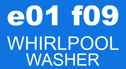 e01f09 whirlpool