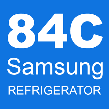 How do I fix a Samsung refrigerator error code 84C?
