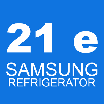 21 e SAMSUNG refrigerator