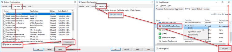 daemon tools pro windows 10 unable to uninstall