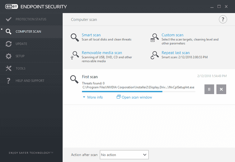 Scan PC with updated Anti-virus