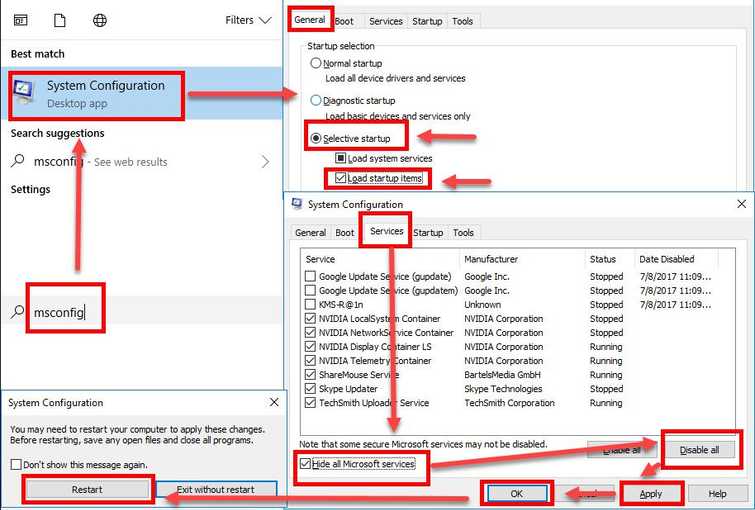 Turn off 3rd party Antivirus and run Windows Defender