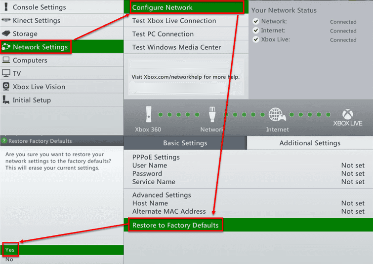 how to change nat type to open xbox 360